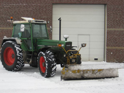 sneeuwschuiver Loonbedrijf Cobben